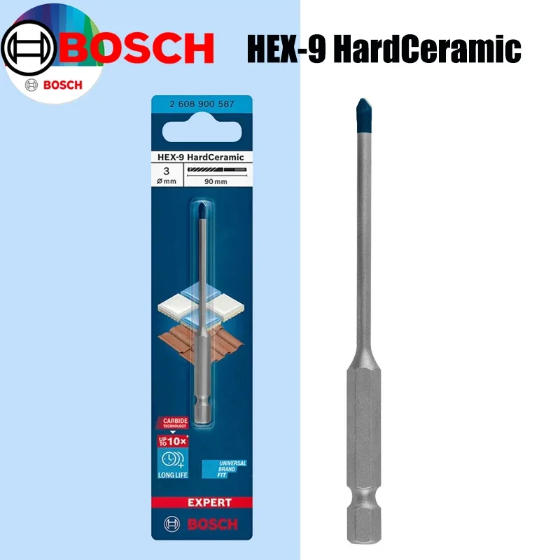 Ceramic Tile Floor - Сверла по керамике BOSCH Hex-9 EXPERT