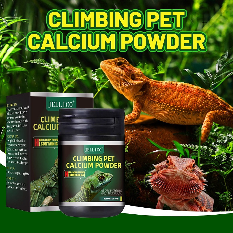 Calcium Powder Reptile - Ползающий домашнее животное, витамин D3, порошок